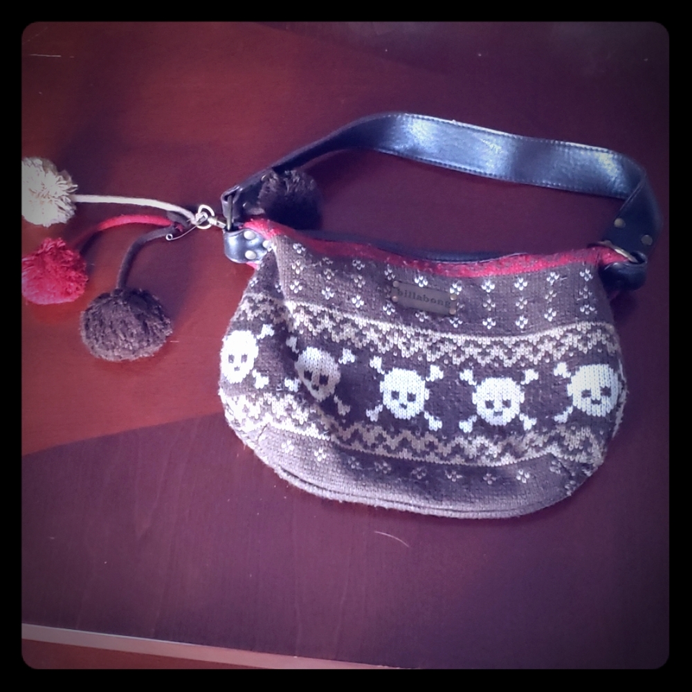 Billibong sweater handbag/purse